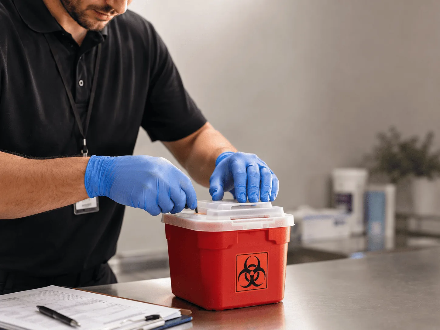 Why choose Sharps Waste Disposal in Covel, WV